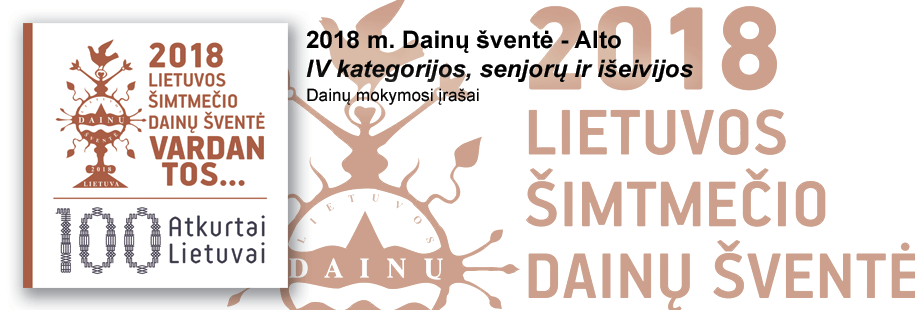 DŠ2018 - IV kat. - Alto